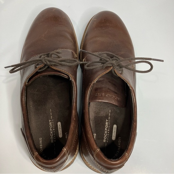 Rockport Kevan oxford leather shoes brown size 10‎ main image 9
